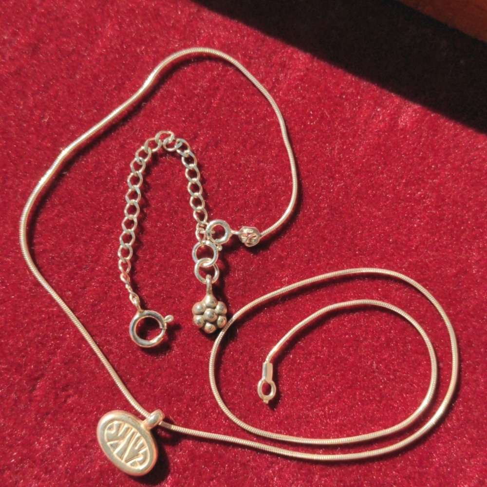 16-Inch Sterling Silver Necklace